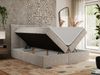 Boxspringbett, Polsterbett mit Bettkasten - PREMIUM-10 - 180x200cm - Beige Stoff - H4 Bild 2
