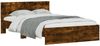 vidaXL Bettgestell mit Kopfteil Räuchereiche 120x200 cm 3207494 Bild 3