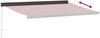 vidaXL Markise Manuell Weinrot 400x300 cm 3215320 Bild 5