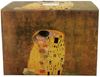 DUO ART GALLERY Teekanne 1000 ml THE KISS mit Teesieb, Glas - New Bone China Porzellan Bild 3