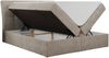 Boxspringbett Polsterbett mit Multipocket-Matratze und Topper - DIEGOS - 180x200cm - Beige Stoff - H4 Bild 4