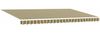 vidaXL Markisenersatzstoff Grün und Gelb 5 x 3 m Polyester 42000648 Bild 2
