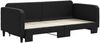vidaXL Tagesbett Ausziehbar Schwarz 90x200 cm Stoff 3196818 Bild 3