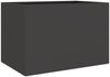 vidaXL Pflanzkübel Schwarz 62x40x39 cm Stahl 841595 Bild 2