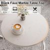 Runde Couchtische Set 2 Beistelltische Metallrahmen Wohnzimmer Schlafzimmer Büro Bild 5