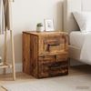 vidaXL Wandmontierter Nachttisch 2 pcs Altholz 34,5 x 33 x 40 cm 899332 Bild 4