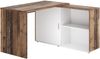 Schreibtisch Winkelschreibtisch Bürotisch Arbeitstisch Homeoffice ca. 119x124 cm VALLEY Old Style Bild 3