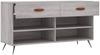 vidaXL Schuhbank Grau Sonoma 102x35x55 cm Holzwerkstoff 829714 Bild 5