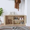vidaXL Schuhregal Sonoma-Eiche 100x35x45 cm Holzwerkstoff 816923 Bild 3