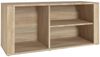 vidaXL Schuhregal Sonoma-Eiche 100x35x45 cm Holzwerkstoff 816923 Bild 2