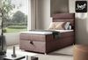 Best for Home Boxspringbett mit Bettkasten Trinity K-4 SINGLE Bonellfederkern inkl. 7 cm Topper (70x200 80x200 90x200 100x200 cm), verschiedene Liefermöglichkeiten, TOP Preis-Leistungs-Verhältnis Bild 2