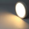 ZMH LED Deckenleuchte Rund Flach - Weiß 3000K Warmeweiß 8W Flurlampe IP44 Badezimmerlampe Ø17cm für Wohnzimmer Schlafzimmer Küche Bild 2