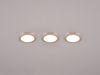 3er SET LED Einbaustrahler ARGUS Chrom mit Fernbedienung dimmbar & RGBW, Ø 8cm Bild 3