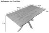 SAM® Esstisch TorbenS, Holz Wildeiche-Optik, Spider-Metallgestell, Baumkante Bild 4
