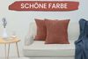 Amilian Kissenbezug Sofakissenbezüge 2er Set - Kissenbezüge für Sofa Couch Bett, (2 Stück), 40x40 cm, Hotelverschluss, weich und pflegeleicht Bild 4