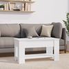vidaXL Couchtisch Weiß 101 x 49 x 52 cm Holzwerkstoff [809701] Bild 3