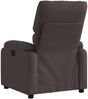 vidaXL Relaxsessel Elektrisch Dunkelbraun Stoff 3204805 Bild 5