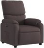 vidaXL Relaxsessel Elektrisch Dunkelbraun Stoff 3204805 Bild 4