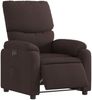 vidaXL Relaxsessel Elektrisch Dunkelbraun Stoff 3204805 Bild 3