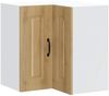 vidaXL Küchen-Eckhängeschrank Kalmar Artisan-Eiche Holzwerkstoff 853626 Bild 2