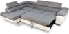Ecksofa Caris mit Schlaffunktion, Bettkasten und einstellbare Kopfstützen (Braun + Cappuccino (Sawana 16 + Sawana 02), Ecksofa Links) Bild 3