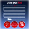 monzana Lichterkette, IP44, Warmweiß Transparent, 600 LEDs Bild 2