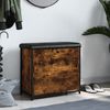 vidaXL Schuhbank mit Klappe Räuchereiche 62x32x56 cm 835119 Bild 3