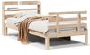 vidaXL Bettgestell mit Kopfteil ohne Matratze 90x200 cm 3306847 Bild 2