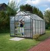 Vitavia 'Mars 9900' Gewächshaus, Aluminium, Schwarz, 6 mm HKP, 9,9 m² Bild 3