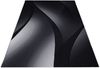 Kurzflor Teppich Pago rechteckig - 240x340 cm - Schwarz Bild 3