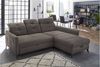 Wohnlanschaft Lydia / Loft, Mikrofaser, Braun, 273 x 95 x 214 cm Bild 3
