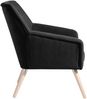 Sessel Kachka Bezug Veloursstoff Buche natur / schwarz 21076 Bild 3