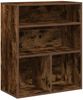 vidaXL Bücherregal Räuchereiche 60x30x71,5 cm Holzwerkstoff 860314 Bild 2