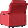 vidaXL Massagesessel mit Aufstehhilfe Elektrisch Rot Kunstleder 3205068 Bild 3
