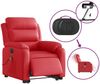 vidaXL Massagesessel mit Aufstehhilfe Elektrisch Rot Kunstleder 3205068 Bild 4