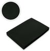 Marke Topper Jersey Spannbettlaken 90 x190 cm - 100 x 200 cm Schwarz Bild 2