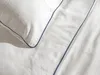 Vente-unique - AGAMI Schlafzimmertextilie Stoff BlauWeiß - B 240 cm x H x L 260 cm Bild 2