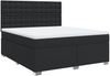 vidaXL Boxspringbett mit Matratze Schwarz 180x200 cm Kunstleder 3290732 Bild 2