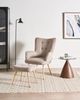 Ohrensessel VEJLE Stoff Beige Bild 3