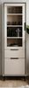 Vitrine Brebbia in sand und schwarz 60 x 200 cm Bild 2