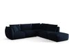 Micadoni Modulares Ecksofa Chris 4-Sitzer Rechts Samt Königsblau Bild 2