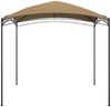 vidaXL Pavillon, Stahl / Polyester taupe, 3 x 3 x 2,65 m, 180 g/m² Bild 3