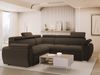 Ecksofa Boston Maxi mit Schlaffunktion, Bettkasten, Einstellbare Kopfstützen (Farbe: Paros 4) Bild 2