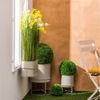 Atmosphera Créateur d'intérieur Blumentopf Blumentöpfe aus Metall, AZE, Ø 30 cm, 2er-Set Bild 2