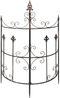 CLP Rankgitter Metall 2er Set Klivia, dekorative Rankhilfe mit Zierspitzen,bronze Bild 4