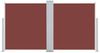 vidaXL Ausziehbare Seitenmarkise Braun 120 x 600 cm 48451 Bild 4