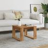 vidaXL Beistelltisch Artisan-Eiche 50x50x35 cm Holzwerkstoff 856689 Bild 3