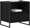 vidaXL Nachttisch 2 pcs Schwarz Eichen-Optik 50 x 39,5 x 50 cm 886667 Bild 3