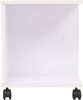 vidaXL Beistelltisch mit Rollen 50×35×42 cm Weiß 245724 Bild 4