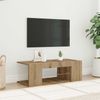vidaXL TV-Schrank mit LED-Leuchten Artisan-Eiche 90x39x30 cm 856326 Bild 3
